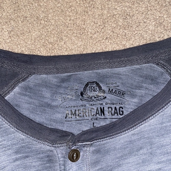 Men’s American Rag Henley long sleeve. - Picture 2 of 4
